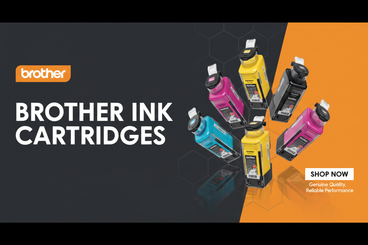 Banner Tintas Brother